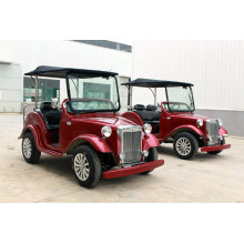 Mini 4 Seater Electric Vintage Car for Tourist